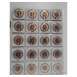 (20) 1959 A & P 100th Anniversary Lucky Pennies.