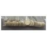 (100) Assorted Dates 1937-1966 Canada 80% Silver