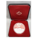 1979 Canadian 50% silver dollar.