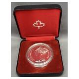 1980 Canadian 50% silver dollar.