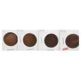 (4) Canadian large cents: 1916-1919.