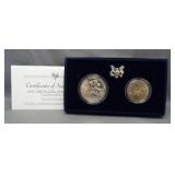 1991-1995 WWII 50th anniversary comm. Coins. UNC.