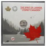 2017 Canadian 3.27 mm 9999AG Spirit of Canada $3
