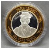 Gunfighters Series .999 silver "Butch Cassidy"