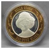 Gunfighters Series .999 silver "Belle Starr"