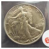 1943 Walking Liberty half dollar.BU++. Sellers