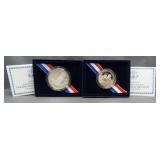 2008 Uncirculated Bald Eagle silver dollar and