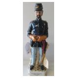 Grenadier Union Soldier Cream Whiskey decanter.