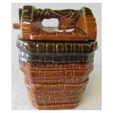 McCoy Wishing Well cookie jar. Measures 9" tall.