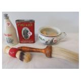 (5) Vintage items including Old Spice bottle,