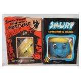 Vintage 1982 Ben Cooper Smurf Halloween costume