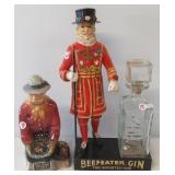 (2) Decanters including Heritage Ezra Brooks and