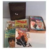 Box lot of vintage Laugh-In magazines from 1969