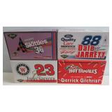 (4) Revell 1/24 Scale die cast cars including #88