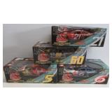 (4) Racing Champions Under The Lights 1:24 Scale