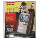 Casio Portable Color TV, model TV-880, in