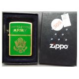 US Army Zippo. Appears unused with original box.