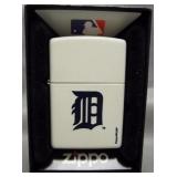 Detroit Tigers Zippo. Unused with original case.