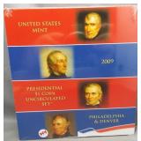 2009 US Mint P & D uncirculated Presidential