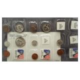 1955 Unc. P, D & S US Mint set.