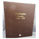 Dansco Washington quarter album. 1932 - 1938.