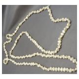 Fresh water pearl necklace.