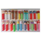 (23) Vintage Pez dispensers in a variety of