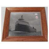 Vintage framed 8 x 10 photo of the Edmund