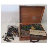 Vintage N Scale train cars, track, accessories
