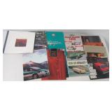 (30) Car brochures.