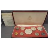 1972 Bahamas sterling silver proof set.