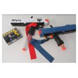 (2) Rival XV-700 Nerf guns with package of 25