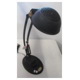 Adjustable desk lamp.