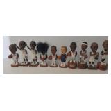 (10) Detroit Pistons bobble heads including Ben