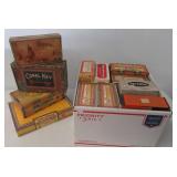 (12) Cigar boxes including Coral Key, Unicom,