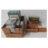 Salted cod boxes, Wear-Ever aluminum Jack