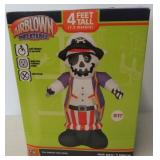 New 4 ft. pirate blow up.