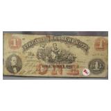 1862 Civil War Virginia Treasury note.