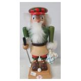 New golfer nutcracker. Measures 10" tall.