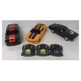(3) Jada RC cars. Working. Good condition.