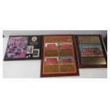 (3) San Francisco 49ers plaques including The