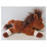 New horse talking puppet.