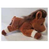 New horse talking puppet.