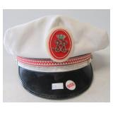 Vintage Bidermann Uniforms Monaco police hat.