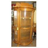 Pulaski Furniture Corp. wood display cabinet with