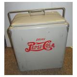 Vintage metal "Double Dot" Drink Pepsi-Cola
