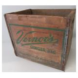 Vintage wood Vernor