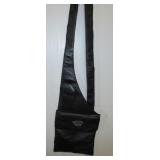 Harley Davidson leather shoulder strap purse.