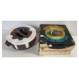 Vintage Astor revolving Poker rack with 200 Poker