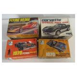 Vintage models including Palmer Hobb-E-Kits